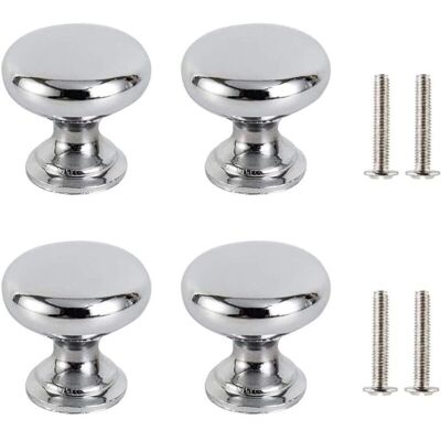 Melissa 4pcs Tiroir De Porte Poignée Argent, 30mm Bouton De Meubles Porte , Rond Boutons De Tiroir, Boutons De Porte Poignées De Meuble Pour Placard Armoire Cuisine, Chambre D'Enfant Avec 4 Vis - Publicité Melissa 4pcs Tiroir De Porte Poignée Argent, 30mm Bouton De Meubles Porte , Rond Boutons De Tiroir, Boutons De Porte Poignées De Meuble Pour Placard Armoire Cuisine, Chambre D'Enfant Avec 4 Vis - Publicité