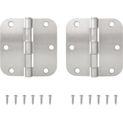 IRISFR Lot De 2 Charnières Pliantes Robustes En Métal Noir À 270 Degrés For Portes Intérieures En Bois, Grandes Charnières Plates For Portes De Cuisine, De Jardin Et D'Entrée.(silver 2pcs) - Publicité IRISFR Lot De 2 Charnières Pliantes Robustes En Métal Noir À 270 Degrés For Portes Intérieures En Bois, Grandes Charnières Plates For Portes De Cuisine, De Jardin Et D'Entrée.(silver 2pcs) - Publicité