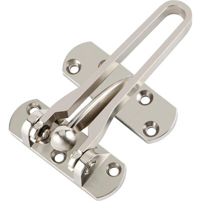 LABLANC Verrouillage Des Portes Secondaires, Chaînes De Porte De Sécurité, Verrou De Porte Coulissante, Alliage De Zinc Barre Pivotante, Serrure De Porte De Sécurité, Chrome Poli - Publicité LABLANC Verrouillage Des Portes Secondaires, Chaînes De Porte De Sécurité, Verrou De Porte Coulissante, Alliage De Zinc Barre Pivotante, Serrure De Porte De Sécurité, Chrome Poli - Publicité