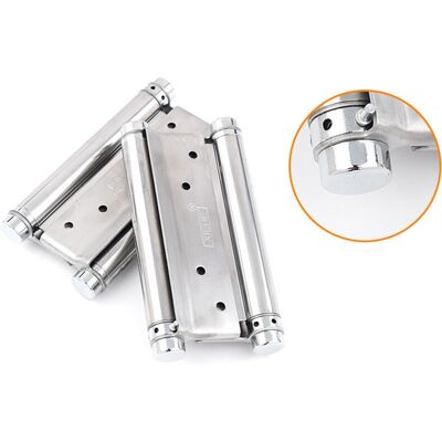 VOLISAU 2 Pcs Charnières Porte En Acier Inox Paumelle Porte De Doule Action Charniere Meuble Charnières À Ressort À Visser Charniere Porte Battante Pour Saloon Café Bar Double Porte(3 Inch) - Publicité VOLISAU 2 Pcs Charnières Porte En Acier Inox Paumelle Porte De Doule Action Charniere Meuble Charnières À Ressort À Visser Charniere Porte Battante Pour Saloon Café Bar Double Porte(3 Inch) - Publicité