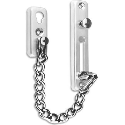 FANGMEDIA Chaîne De Sécurité De Porte Serrure De Porte Chaîne De Porte En Fonte D'Acier Inoxydable Serrure De Porte De Chaîne Avant Protection Contre Les Rayures Avec Vis Quincaillerie Hôtel Famille Portes Inté - Publicité FANGMEDIA Chaîne De Sécurité De Porte Serrure De Porte Chaîne De Porte En Fonte D'Acier Inoxydable Serrure De Porte De Chaîne Avant Protection Contre Les Rayures Avec Vis Quincaillerie Hôtel Famille Portes Inté - Publicité