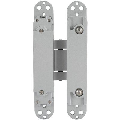 LBVIE Charnières De Porte Réglables À Angle D'Ouverture De 180 Degrés, Charnière Pliante 3d Avec Vis À Six Pans Creux Pour Porte En Bois, 40 Kg, Argent - Publicité LBVIE Charnières De Porte Réglables À Angle D'Ouverture De 180 Degrés, Charnière Pliante 3d Avec Vis À Six Pans Creux Pour Porte En Bois, 40 Kg, Argent - Publicité