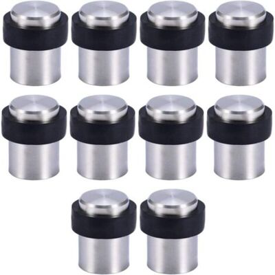 ABYSSE 10 X Butoir De Porte De Sol 4.5 Cm En Acier Inox Arrêt De Porte Butoir Bloque Porte - Publicité ABYSSE 10 X Butoir De Porte De Sol 4.5 Cm En Acier Inox Arrêt De Porte Butoir Bloque Porte - Publicité