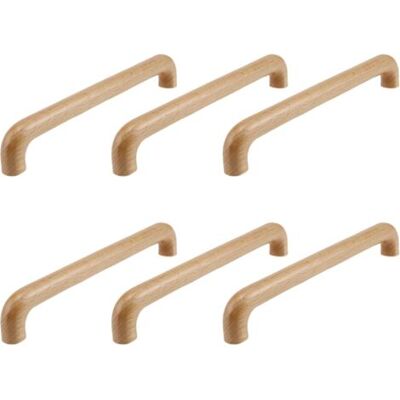 ABYSSE Poignée De Tiroir En Bois Verni Transparent, Poignée De Porte, Pour Meubles De Cuisine, Commodes Et Armoires. -208 Mm (entraxe Des Trous 192 Mm) - Publicité ABYSSE Poignée De Tiroir En Bois Verni Transparent, Poignée De Porte, Pour Meubles De Cuisine, Commodes Et Armoires. -208 Mm (entraxe Des Trous 192 Mm) - Publicité