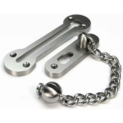 OEM Solid 3mm En Acier Inoxydable 304 Extra-épais Chaîne De Porte Sécurité Coulissant À Chaîne Chaine Pour Porte D'Entrée, - Publicité OEM Solid 3mm En Acier Inoxydable 304 Extra-épais Chaîne De Porte Sécurité Coulissant À Chaîne Chaine Pour Porte D'Entrée, - Publicité