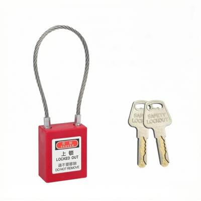 OEM Cadenas De Consignation/déconsignation En Acier Inoxydable Avec Câble Et 2 Clés - Publicité OEM Cadenas De Consignation/déconsignation En Acier Inoxydable Avec Câble Et 2 Clés - Publicité