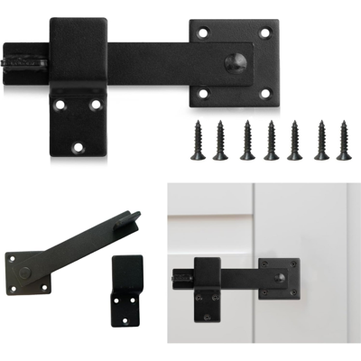 Generic Loquet Porte, Verrou Porte Exterieur Grand Verrou De Porte Avec Vis Verrou Porte Coulissante Pour Maison, Cour, Jardin, Grange - Publicité Generic Loquet Porte, Verrou Porte Exterieur Grand Verrou De Porte Avec Vis Verrou Porte Coulissante Pour Maison, Cour, Jardin, Grange - Publicité