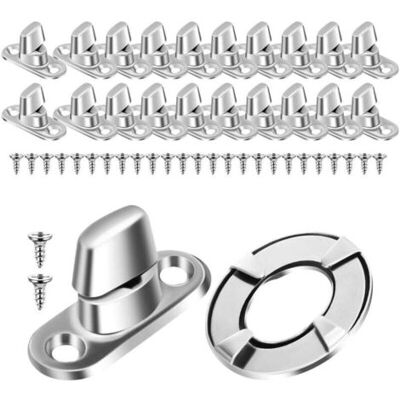ABYSSE Boutons-pression À Œillet Tournants Pour Toile – 30 Pièces Vis De Fixation – Métal Résistant Aux Intempéries – Fixation Stable Pour Bâches Voiliers Camping-cars Et Tentes - Publicité ABYSSE Boutons-pression À Œillet Tournants Pour Toile – 30 Pièces Vis De Fixation – Métal Résistant Aux Intempéries – Fixation Stable Pour Bâches Voiliers Camping-cars Et Tentes - Publicité