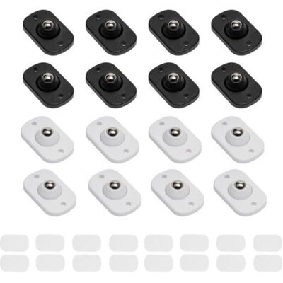 ABYSSE 16 Pcs Petite Roulettes Pour Meubles Demenagement, Mini Roulettes Pivotantes Auto-adhésives À 360 Degrés, Roulette Pour Meubles Lourd Appareils De Cuisine Boîtes De Rangement Poubelles (blanc, - Publicité ABYSSE 16 Pcs Petite Roulettes Pour Meubles Demenagement, Mini Roulettes Pivotantes Auto-adhésives À 360 Degrés, Roulette Pour Meubles Lourd Appareils De Cuisine Boîtes De Rangement Poubelles (blanc, - Publicité