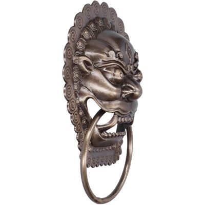 MCKENSA Heurtoir De Porte De Style Chinois, Anneau De Porte Antique En Forme De Tête D'Animal, Pièce De Rechange Pour Anneau De Porte En Bois - Publicité MCKENSA Heurtoir De Porte De Style Chinois, Anneau De Porte Antique En Forme De Tête D'Animal, Pièce De Rechange Pour Anneau De Porte En Bois - Publicité