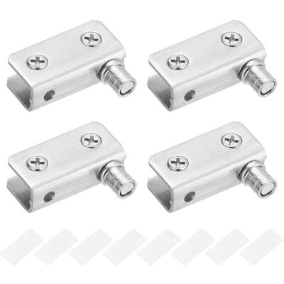 OEM Paquet De 2 De Porte En Verre Charnière À Pivot À 90 °, Verre Sans Perforation, Acier Inoxydable, Ajustement Pour Verre De 5-8mm-dou - Publicité OEM Paquet De 2 De Porte En Verre Charnière À Pivot À 90 °, Verre Sans Perforation, Acier Inoxydable, Ajustement Pour Verre De 5-8mm-dou - Publicité