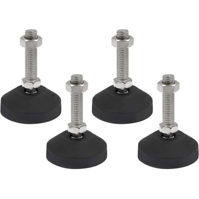 Melissa Lot De 4 Pieds Réglable M10 X 50 Mm - Vis De Réglage - Pied De Meuble - Peut Porter - Pieds Réglables - Vis Réglables - Pied Réglables - Inclinaison Maximale De 20 ° (4pcs M10 X 50mm X Ø40mm) - Publicité Melissa Lot De 4 Pieds Réglable M10 X 50 Mm - Vis De Réglage - Pied De Meuble - Peut Porter - Pieds Réglables - Vis Réglables - Pied Réglables - Inclinaison Maximale De 20 ° (4pcs M10 X 50mm X Ø40mm) - Publicité