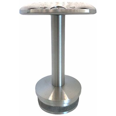 Metalideal Support De Main Courante Fixe Pour Poteaux Rond Inox Finition - Aisi 316 Poli Miroir - Pour Extérieur - Publicité Metalideal Support De Main Courante Fixe Pour Poteaux Rond Inox Finition - Aisi 316 Poli Miroir - Pour Extérieur - Publicité