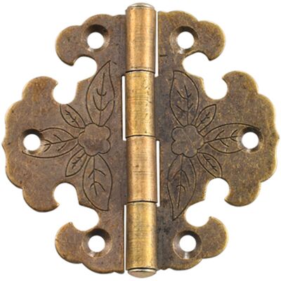 FOGSHIELD 4 Pièces De Charnières D'Armoire Vintage, Boîte À Trésors En Perles De Porte D'Armoire En Laiton, Accessoires De Quincaillerie De Meubles En Bois Cadeau - Publicité FOGSHIELD 4 Pièces De Charnières D'Armoire Vintage, Boîte À Trésors En Perles De Porte D'Armoire En Laiton, Accessoires De Quincaillerie De Meubles En Bois Cadeau - Publicité