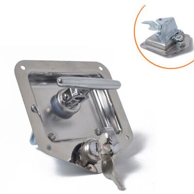 ABYSSE T Forme Acier Inoxydable Remorque Rv Voyage Serrure Antivol Boîte À Outils Poignée Serrure De Porte Pour Caravane Camion Camp Motorhome Patrol Car - Publicité ABYSSE T Forme Acier Inoxydable Remorque Rv Voyage Serrure Antivol Boîte À Outils Poignée Serrure De Porte Pour Caravane Camion Camp Motorhome Patrol Car - Publicité