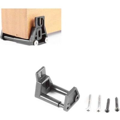 OEM Guide Porte Coulissante, Guide De Plancher En Plastique De Qualité Supérieure Fixation Murale Pour Quincaillerie De Porte De Grange Coulissante Avec Armoire À Vis A - Publicité OEM Guide Porte Coulissante, Guide De Plancher En Plastique De Qualité Supérieure Fixation Murale Pour Quincaillerie De Porte De Grange Coulissante Avec Armoire À Vis A - Publicité