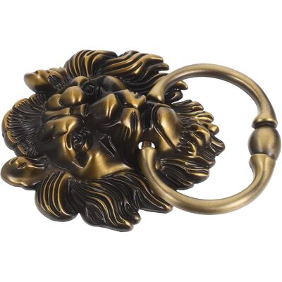 PUNNYB De Porte En Forme De Lion Antique En Alliage De Zinc Vert - Publicité PUNNYB De Porte En Forme De Lion Antique En Alliage De Zinc Vert - Publicité