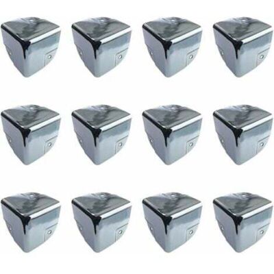 ABCRITAL Protection De Meubles Protections D'Angle En Métal Protection D'Angle De Table 12 Pièces Supports De Protection D'Angle De Bord En Métal Protecteurs D'Angle Pour Tables Et Meubles Pointus - Publicité ABCRITAL Protection De Meubles Protections D'Angle En Métal Protection D'Angle De Table 12 Pièces Supports De Protection D'Angle De Bord En Métal Protecteurs D'Angle Pour Tables Et Meubles Pointus - Publicité