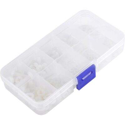 PELTOR Jeffergarden Kit D'Assortiment De Vis, Boulons, Écrous, Rondelles, M2 M2.5 M3 M4 M5, 150 Pièces, En Boîte - Publicité PELTOR Jeffergarden Kit D'Assortiment De Vis, Boulons, Écrous, Rondelles, M2 M2.5 M3 M4 M5, 150 Pièces, En Boîte - Publicité