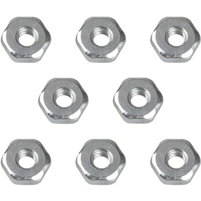ALVIOR Écrou De Chaîne M8 - Pour Tronçonneuses Stihl Ms240 Ms260 Ms251 Ms271 Ms280 Ms290 Ms310 Ms340 Ms360 Ms380 Ms381 - Lot De 8 Pièces - Publicité ALVIOR Écrou De Chaîne M8 - Pour Tronçonneuses Stihl Ms240 Ms260 Ms251 Ms271 Ms280 Ms290 Ms310 Ms340 Ms360 Ms380 Ms381 - Lot De 8 Pièces - Publicité