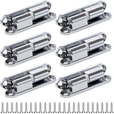 Generic 6 Pcs Charnières De Rénovation Porte Charnière À Visser Pour Portes Paumelles De Rénovation Charniere Porte Placard Amovible Avec Vis - Publicité Generic 6 Pcs Charnières De Rénovation Porte Charnière À Visser Pour Portes Paumelles De Rénovation Charniere Porte Placard Amovible Avec Vis - Publicité
