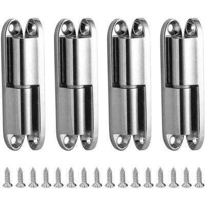 PELTOR Charniere Porte Placard, 4pcs Charnières De Portes Avec Vis 231-1 Charnière Porte Inoxydable Démontable, Paumelles De Porte Pour La Maison Meubles Ma - Publicité PELTOR Charniere Porte Placard, 4pcs Charnières De Portes Avec Vis 231-1 Charnière Porte Inoxydable Démontable, Paumelles De Porte Pour La Maison Meubles Ma - Publicité