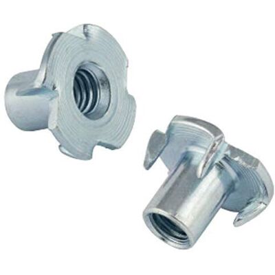 Melissa Ecrou En T Ecrou A Griffes Écrou À 4 Pans Raccord Griffe M6 X 12 Mm 50 Pièces - Publicité Melissa Ecrou En T Ecrou A Griffes Écrou À 4 Pans Raccord Griffe M6 X 12 Mm 50 Pièces - Publicité
