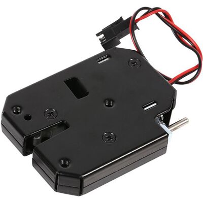 MCKENSA Loquet De Verrouillage Électromagnétique 12 V Cc 2 A Pour Armoire, Tiroir Ou Casier, En Acier Au Carbone Noir - Publicité MCKENSA Loquet De Verrouillage Électromagnétique 12 V Cc 2 A Pour Armoire, Tiroir Ou Casier, En Acier Au Carbone Noir - Publicité