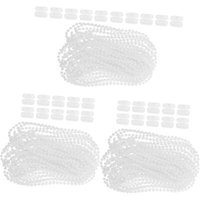 FOGSHIELD 3 Pièces 10 Mètres De Chaîne De Store,cordon Pour Store À Enrouleur Vénitien Vertical Avec 30 Pièces De Connecteur De Chaîne,connecteurs De Chaîne En Plastique,pour Remplacement De Store Enrouleur - B - Publicité FOGSHIELD 3 Pièces 10 Mètres De Chaîne De Store,cordon Pour Store À Enrouleur Vénitien Vertical Avec 30 Pièces De Connecteur De Chaîne,connecteurs De Chaîne En Plastique,pour Remplacement De Store Enrouleur - B - Publicité