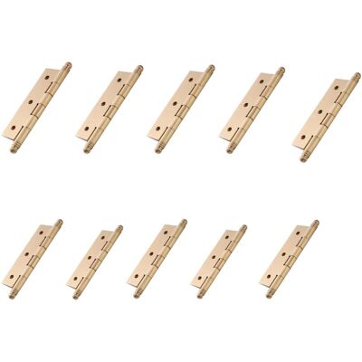FANGMEDIA Charnière De Porte De Meuble/porte Lumineuse, 75x40mm, Laiton, 10 Pcs,charnières En Cuivre, Charnières, Chaîne En Caoutchouc, Charnières En Cuivre Pour Portes D'Armoires - Publicité FANGMEDIA Charnière De Porte De Meuble/porte Lumineuse, 75x40mm, Laiton, 10 Pcs,charnières En Cuivre, Charnières, Chaîne En Caoutchouc, Charnières En Cuivre Pour Portes D'Armoires - Publicité