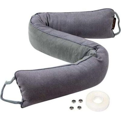 ENOWELIR Boudin De Porte Isolant Thermique Et Acoustique Gris – 93 Cm, Rembourré Tissu, Anti-froid & Anti-bruit Pour Portes Intérieures - Publicité ENOWELIR Boudin De Porte Isolant Thermique Et Acoustique Gris – 93 Cm, Rembourré Tissu, Anti-froid & Anti-bruit Pour Portes Intérieures - Publicité