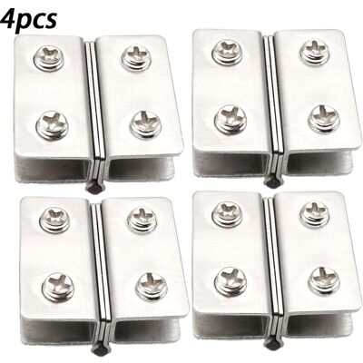 OEM Charnières En Acier Inoxydable Pour Portes En Verre, Charnières Pour Portes En Verre Sans Perçage, Charnières Pour Vitrines D'Armoires À Vin, Pinces Pour Portes En Verre De Fenêtre-dou - Publicité OEM Charnières En Acier Inoxydable Pour Portes En Verre, Charnières Pour Portes En Verre Sans Perçage, Charnières Pour Vitrines D'Armoires À Vin, Pinces Pour Portes En Verre De Fenêtre-dou - Publicité