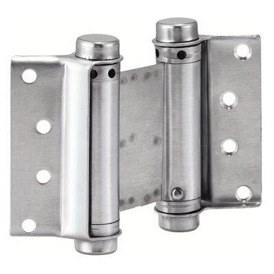 ABYSSE Lot De 2 Charnières À Ressort Double Action 7,62 Cm En Acier Inoxydable 201 Pour Portes De Café Et Salon - Publicité ABYSSE Lot De 2 Charnières À Ressort Double Action 7,62 Cm En Acier Inoxydable 201 Pour Portes De Café Et Salon - Publicité