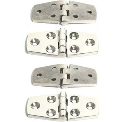 OEM (38x76mm) ,lot De 4 Charnières De Porte En Acier Inoxydable 316 Marin Durable Pour Bateau, Yacht, Camping-car, Caravane - Publicité OEM (38x76mm) ,lot De 4 Charnières De Porte En Acier Inoxydable 316 Marin Durable Pour Bateau, Yacht, Camping-car, Caravane - Publicité
