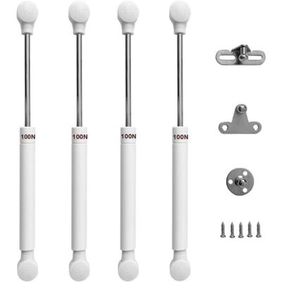 OEM Lot De 4 Vérins À Gaz À Ouverture Automatique Pour Couvercle, Amortisseurs À Gaz, Charnières À Ouverture Douce, Support De Vérin À Gaz, Bras Hydraulique (100 N) - Publicité OEM Lot De 4 Vérins À Gaz À Ouverture Automatique Pour Couvercle, Amortisseurs À Gaz, Charnières À Ouverture Douce, Support De Vérin À Gaz, Bras Hydraulique (100 N) - Publicité
