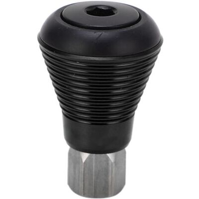 ABYSSE Tige De Selle Pliante À Pôle Positif, Butée Champignon, Finition Miroir, Bloc De Tige De Selle Noir - Publicité ABYSSE Tige De Selle Pliante À Pôle Positif, Butée Champignon, Finition Miroir, Bloc De Tige De Selle Noir - Publicité
