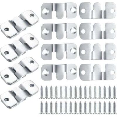 OEM 16 Pièces Support Montage Encastré Dissimulé, Supports Suspension Emboîtement Robuste, Connecteur De Meubles, Matériel Suspension Mural Acier Inox Suspendu Pour Photos, Miroirs, Sffichage D'Image-dou - Publicité OEM 16 Pièces Support Montage Encastré Dissimulé, Supports Suspension Emboîtement Robuste, Connecteur De Meubles, Matériel Suspension Mural Acier Inox Suspendu Pour Photos, Miroirs, Sffichage D'Image-dou - Publicité