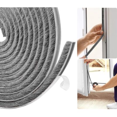 OEM Joint De Fenêtre Isolation, Boudin De Porte Isolant Froid, Joint Porte Entrée 5m X 9mm X 9mm - Gris, Idéal Pour Isolation Contre Le Froid, Bruit & Humidité - Publicité OEM Joint De Fenêtre Isolation, Boudin De Porte Isolant Froid, Joint Porte Entrée 5m X 9mm X 9mm - Gris, Idéal Pour Isolation Contre Le Froid, Bruit & Humidité - Publicité