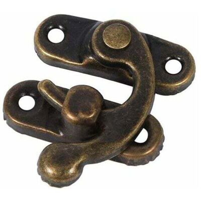 Scotch Lot De 12 Loquets Antiques Gauche Droite Avec Vis Pour Bois Déco Bricolage Cadeau Boîte À Bijoux Bronze Foncé - Publicité Scotch Lot De 12 Loquets Antiques Gauche Droite Avec Vis Pour Bois Déco Bricolage Cadeau Boîte À Bijoux Bronze Foncé - Publicité