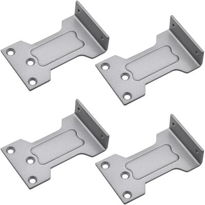 DYIKITI Lot De 4 Supports De Bras Parallèles Pour Ferme-porte Série Plaque Parallèle Pièce De Chargement Inversé Ouverture Intérieure Et Extérieure Accessoires D'Extension Universels 4 Pièces - Publicité DYIKITI Lot De 4 Supports De Bras Parallèles Pour Ferme-porte Série Plaque Parallèle Pièce De Chargement Inversé Ouverture Intérieure Et Extérieure Accessoires D'Extension Universels 4 Pièces - Publicité