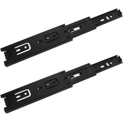 ABYSSE 2 Pcs Coulisse Tiroir, 150mm Glissières Pour Tiroirs, 3plis Glissière Téléscopique, Glissières De Tiroir À Extension Complète, Montage Latéral, Capacité De Charge Robuste De 45 Kg - Publicité ABYSSE 2 Pcs Coulisse Tiroir, 150mm Glissières Pour Tiroirs, 3plis Glissière Téléscopique, Glissières De Tiroir À Extension Complète, Montage Latéral, Capacité De Charge Robuste De 45 Kg - Publicité