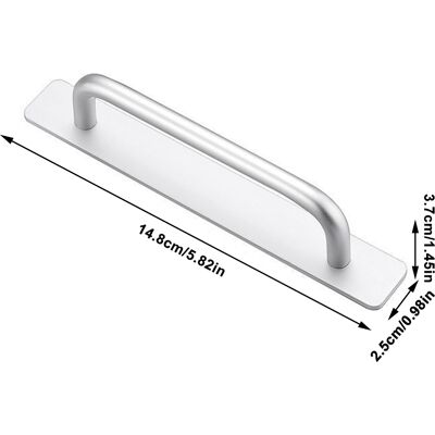 MCKENSA Poignées De Tiroir Autocollantes En Alliage D'Aluminium, Sans Perçage, Pour Meubles De Cuisine, Tiroirs, Fenêtres Et Placards Coulissants. Publicité MCKENSA Poignées De Tiroir Autocollantes En Alliage D'Aluminium, Sans Perçage, Pour Meubles De Cuisine, Tiroirs, Fenêtres Et Placards Coulissants. Publicité