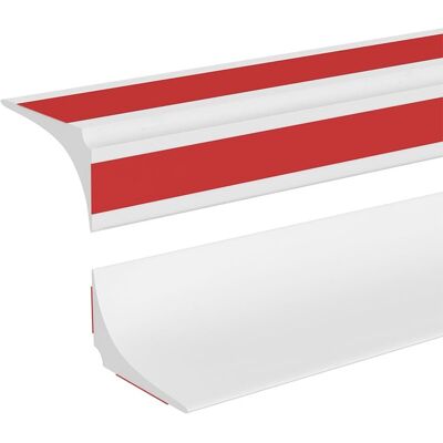 OEM Bande D'Étanchéité Silicone 4m, Barrage D'Eau Pliable Pour Douche, Joint Anti-débordement Pour Seuil De Douche, Barrière De Douche Adhésive Double Face, Blanc - Idéal Salle De Bain, Évier, Cuisine - Publicité OEM Bande D'Étanchéité Silicone 4m, Barrage D'Eau Pliable Pour Douche, Joint Anti-débordement Pour Seuil De Douche, Barrière De Douche Adhésive Double Face, Blanc - Idéal Salle De Bain, Évier, Cuisine - Publicité
