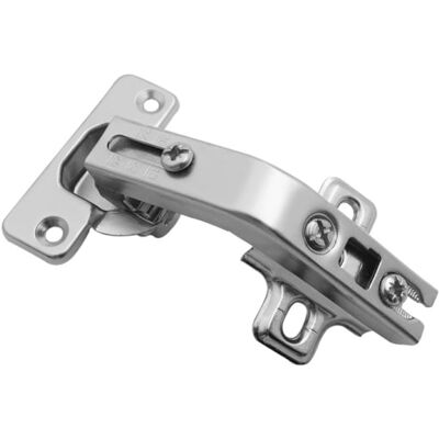 ECLEANFY Charnières De Porte De Placard À Angle Plié À 135°, Fermeture Amortie, Demi-recouvrement, Cuisine - Publicité ECLEANFY Charnières De Porte De Placard À Angle Plié À 135°, Fermeture Amortie, Demi-recouvrement, Cuisine - Publicité