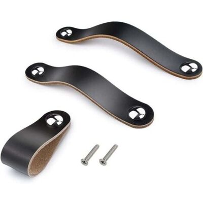 ABYSSE 6 Poignées Beige De Tiroir À La Main En Cuir Commode Armoire Bouton Poignées Poignée De Porte Réglable Cuisine Tire Boutons Avec Vis 22mm, Distance De Trou: 128mm - Publicité ABYSSE 6 Poignées Beige De Tiroir À La Main En Cuir Commode Armoire Bouton Poignées Poignée De Porte Réglable Cuisine Tire Boutons Avec Vis 22mm, Distance De Trou: 128mm - Publicité