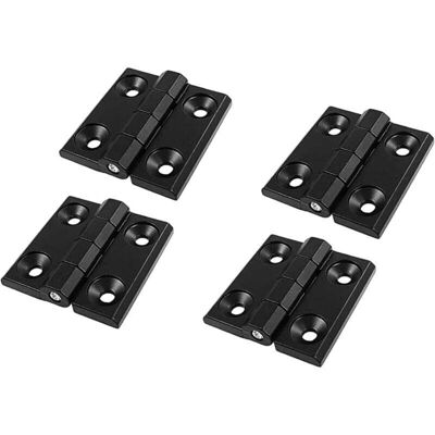 OEM 4 Pièces Trous De Charnière Plats Pliants Butt Charnière À Roulement Billes Noir Charnières Aluminium Exterieur Charnière Inox Charniere Porte Lourde Pour Portes Pleines Intérieures Et Extérieures(vis - Publicité OEM 4 Pièces Trous De Charnière Plats Pliants Butt Charnière À Roulement Billes Noir Charnières Aluminium Exterieur Charnière Inox Charniere Porte Lourde Pour Portes Pleines Intérieures Et Extérieures(vis - Publicité