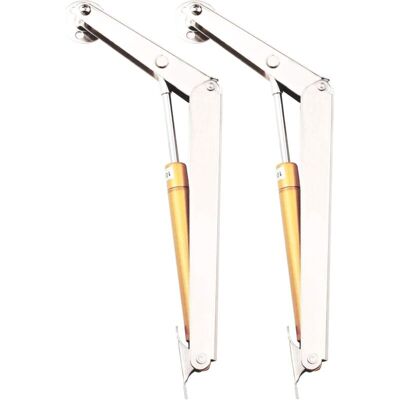 MOXIE Ressort À Gaz, 100n Amortisseurs À Gaz, Ascenseur Support De Couvercle Charnière, Hydraulique Vérin À Gaz Pour Levage De Meuble Porte Armoire Cuisine Placard Boîte À Jouets (lot De 2) - Publicité MOXIE Ressort À Gaz, 100n Amortisseurs À Gaz, Ascenseur Support De Couvercle Charnière, Hydraulique Vérin À Gaz Pour Levage De Meuble Porte Armoire Cuisine Placard Boîte À Jouets (lot De 2) - Publicité