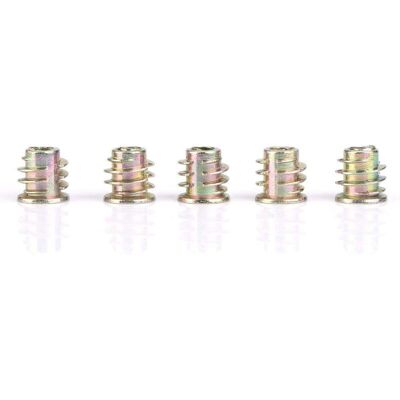 MOXIE M4 / M5 Écrou Hexagonal Fileté En Alliage De Zinc Écrou Hexagonal De Fixation À L'Intérieur Écrou Insérer Douille Écrous À Vis Pour Meubles En Bois(m4x8(50pcs)) - Publicité MOXIE M4 / M5 Écrou Hexagonal Fileté En Alliage De Zinc Écrou Hexagonal De Fixation À L'Intérieur Écrou Insérer Douille Écrous À Vis Pour Meubles En Bois(m4x8(50pcs)) - Publicité