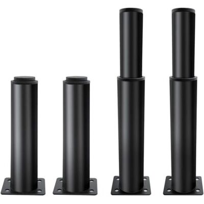 ABYSSE Lot De 4 Pieds De Meuble Réglables, Pieds D'Armoire, Pieds De Cuisine Réglables Pour Pièces De Rechange, Pieds D'Armoire Avec Vis, Noir/18 Cm - Publicité ABYSSE Lot De 4 Pieds De Meuble Réglables, Pieds D'Armoire, Pieds De Cuisine Réglables Pour Pièces De Rechange, Pieds D'Armoire Avec Vis, Noir/18 Cm - Publicité