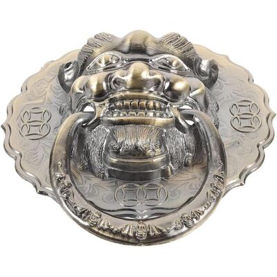 PUNNYB De Porte Vintage Tête De Lion Accessoire Décoratif En Métal - Publicité PUNNYB De Porte Vintage Tête De Lion Accessoire Décoratif En Métal - Publicité